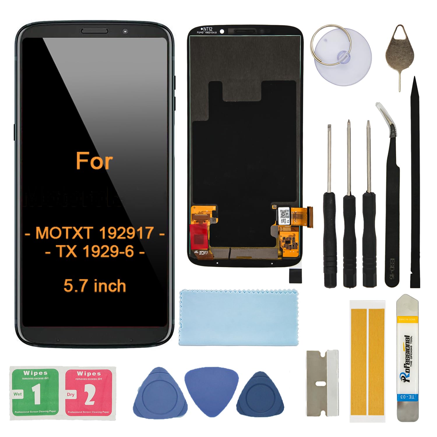 Amazon.com: Screen Replacement for Motorola Z3 Play XT1929-1
